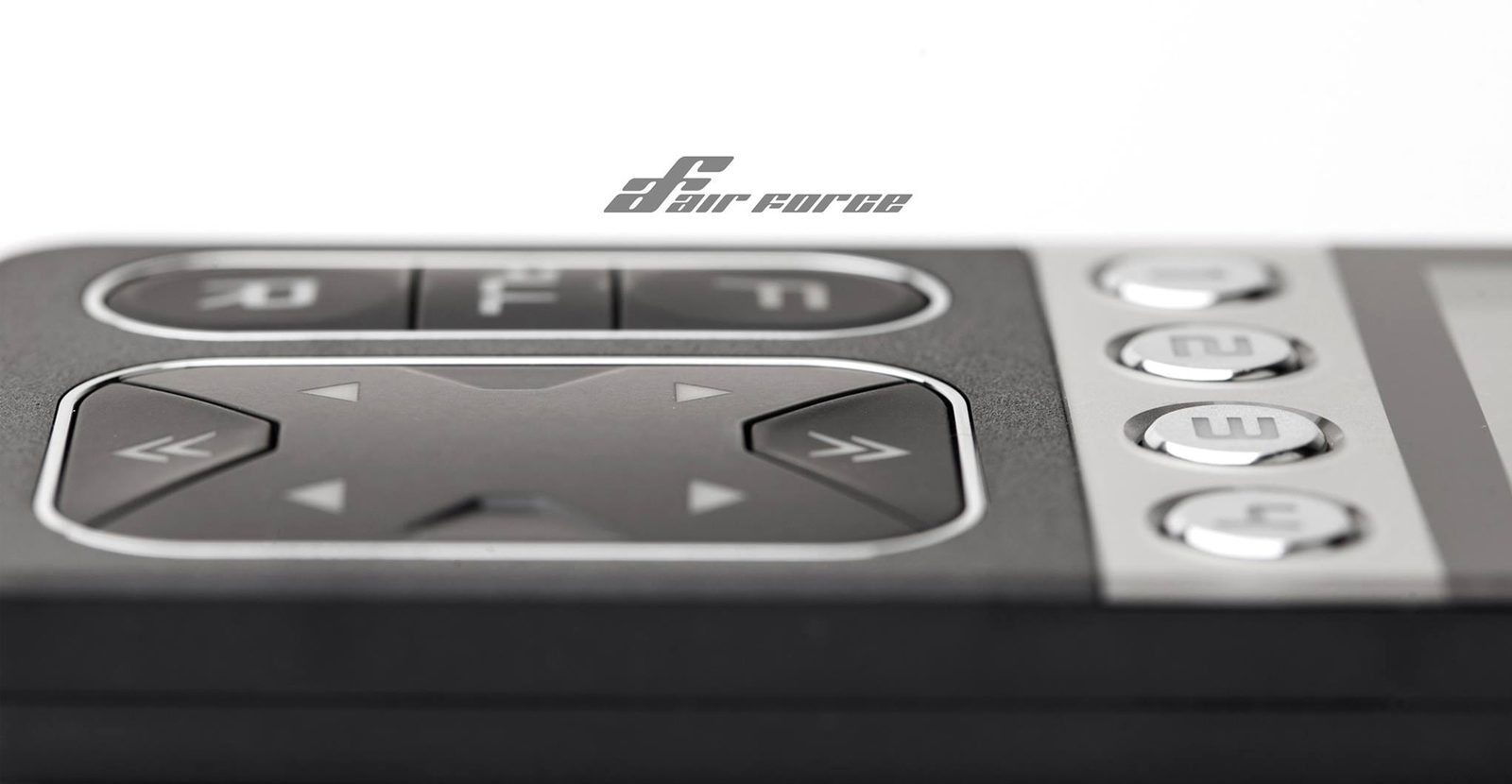 Close-up of the AirForce handset keys