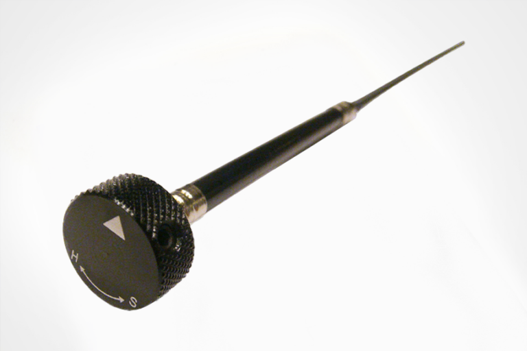 Flexible damping adjustment knob