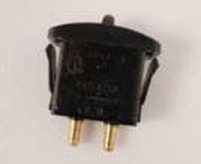 Black rocker switch