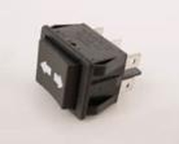 Black electrical switch