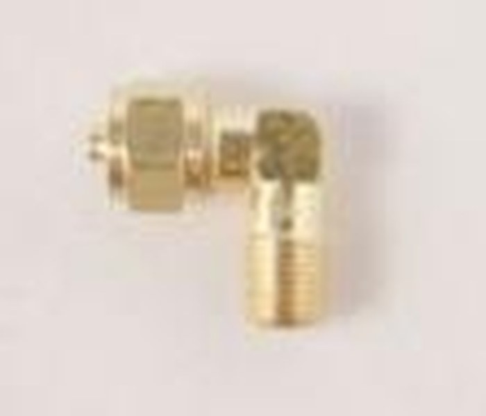 Brass straight fitting