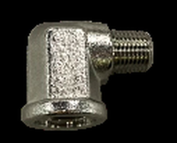 Steel elbow adapter