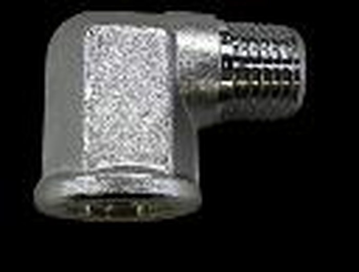 Steel elbow adapter