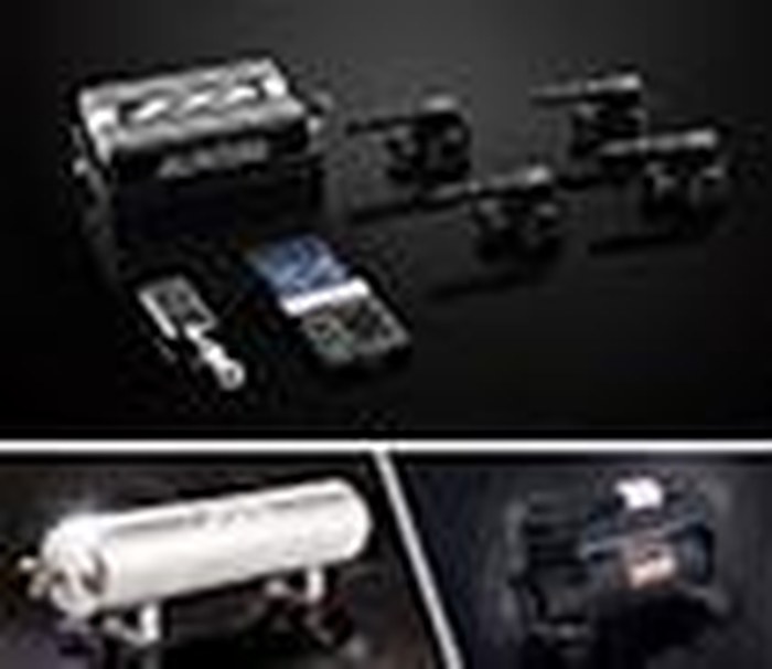 Tank, manifold, handset