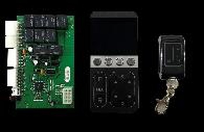 ECU board, handset, simple remote