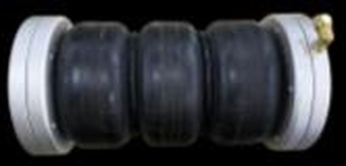 Double-bellow air bag photo