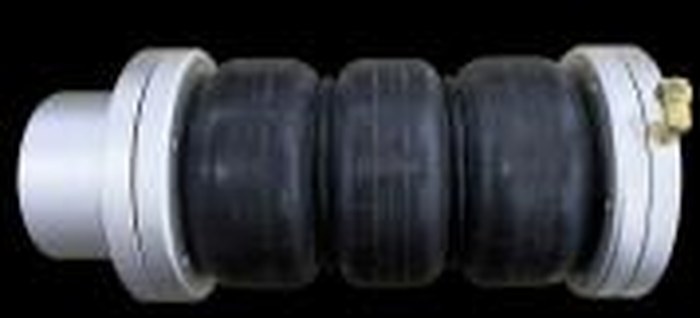 Double-bellow air bag photo