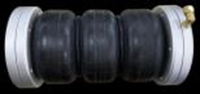 Double-bellow air bag photo