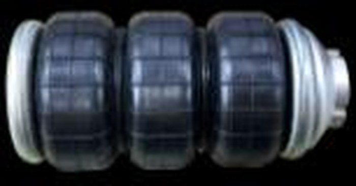 Double-bellow air bag photo