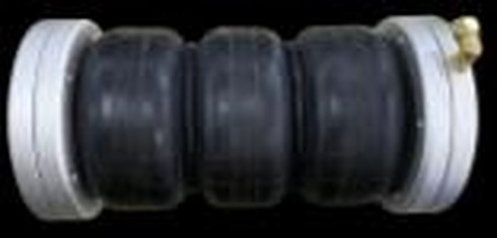 Double-bellow air bag photo