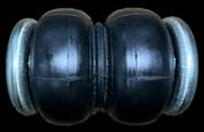 Double-bellow air bag photo