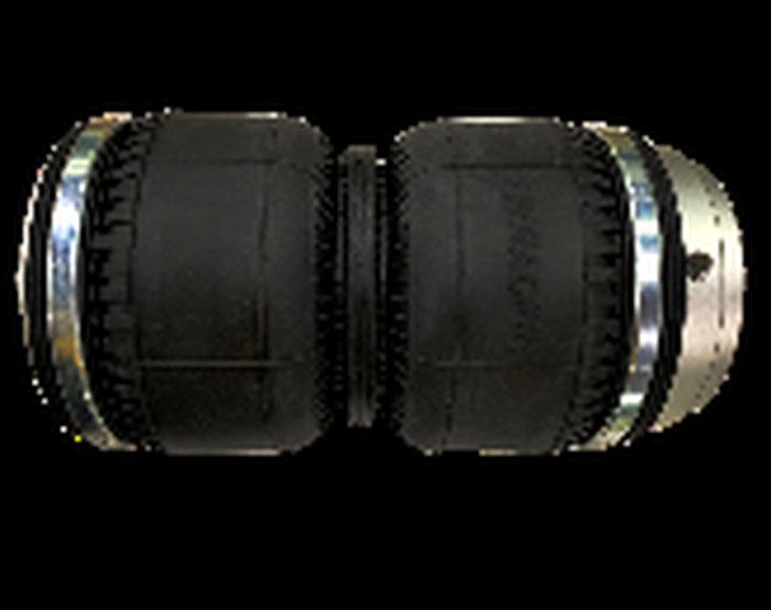 Double-bellow air bag photo