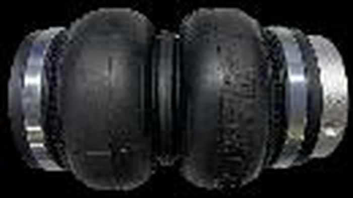 Double-bellow air bag photo