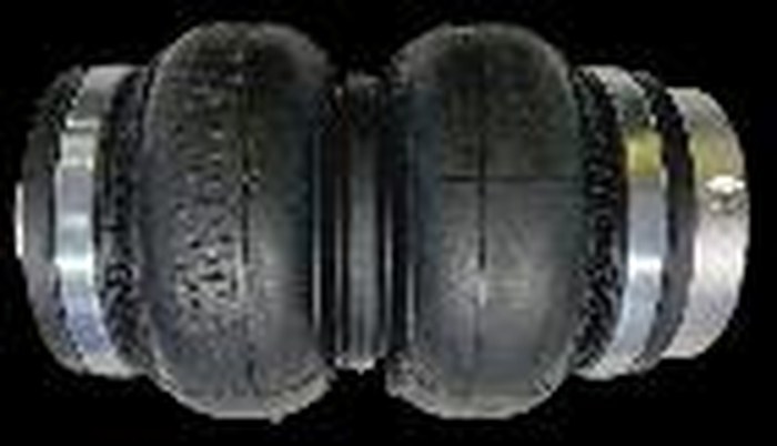 Double-bellow air bag photo