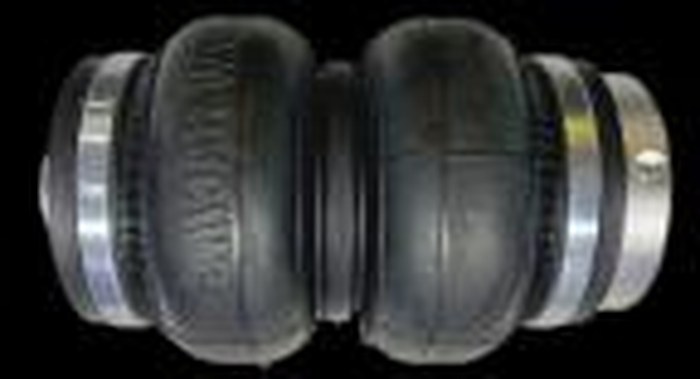 Double-bellow air bag photo