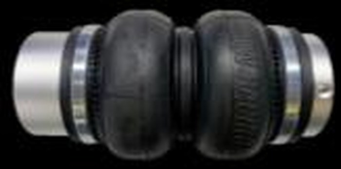 Double-bellow air bag photo