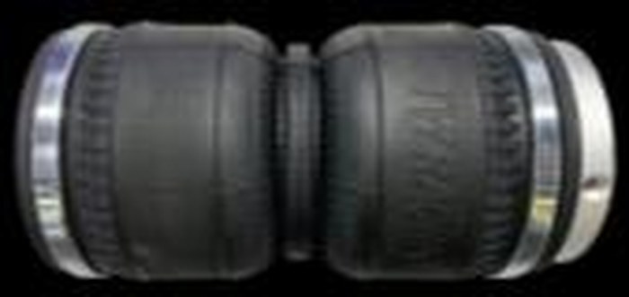 Double-bellow air bag photo