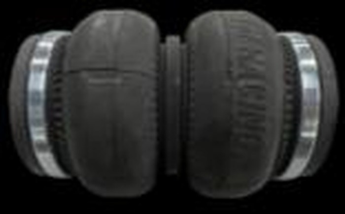 Double-bellow air bag photo