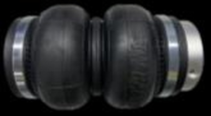 Double-bellow air bag photo