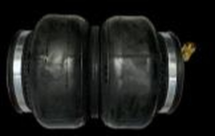 Double-bellow air bag photo
