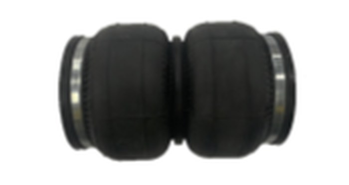 Double-bellow air bag photo