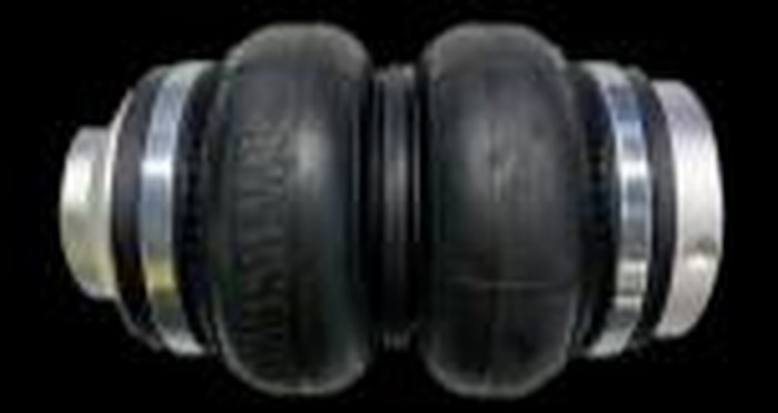 Double-bellow air bag photo