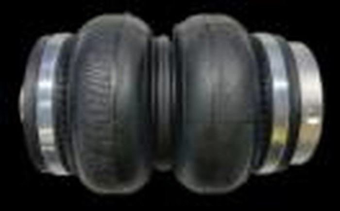 Double-bellow air bag photo